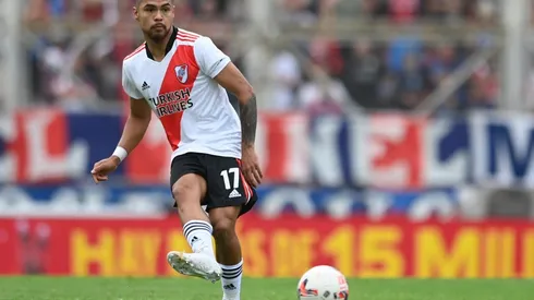 Paulo Díaz brilló marcando el único gol del compromiso.