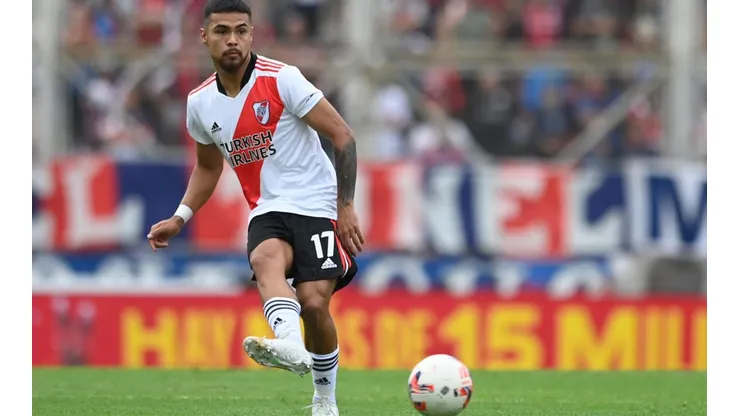 Paulo Díaz brilló marcando el único gol del compromiso.