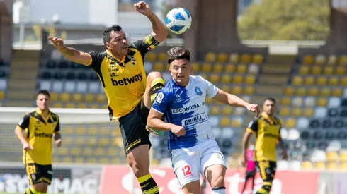 Esteban Paredes estuvo en el ataque de Coquimbo Unido ante Antofagasta