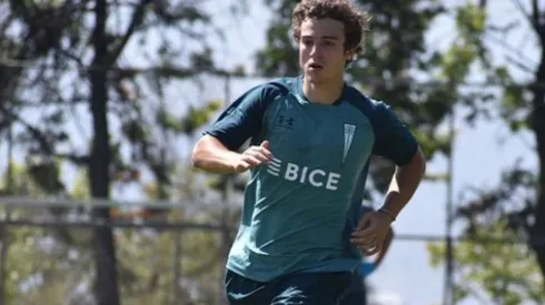 Diego Barrio formó parte del fútbol joven de Universidad Católica.
