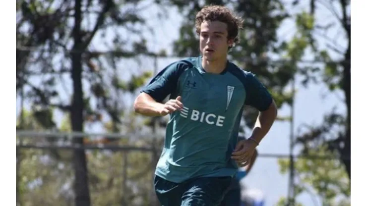 Diego Barrio formó parte del fútbol joven de Universidad Católica.