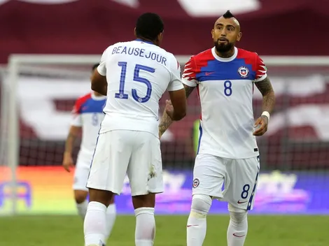 Beausejour defiende a Vidal de todo: "Ha arriesgado su carrera por la selección"