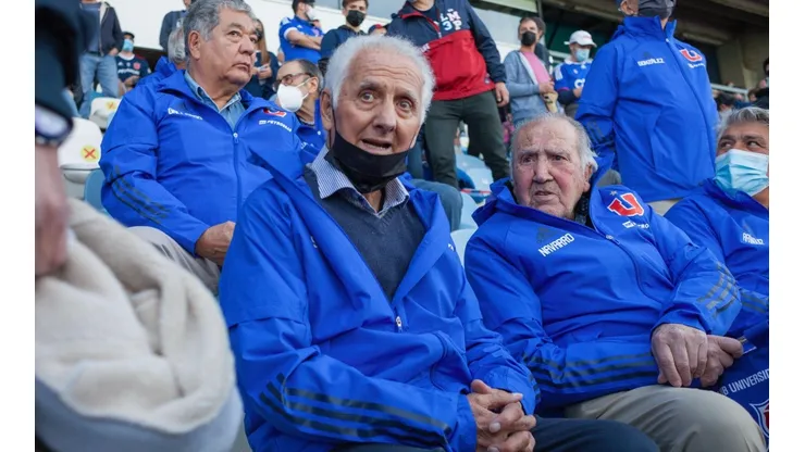 Leonel Sánchez en una actividad hace unos meses en Universidad de Chile.
