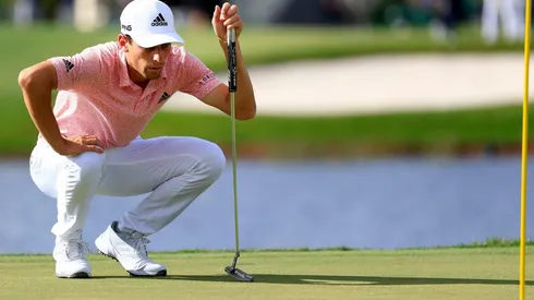 Joaco Niemann tuvo un complicado primer día en Palm Beach Gardens