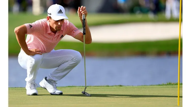 Joaco Niemann tuvo un complicado primer día en Palm Beach Gardens