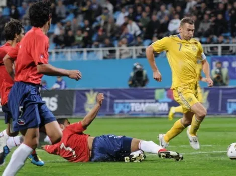 El recuerdo del partido de la Roja en Ucrania ante Sheva