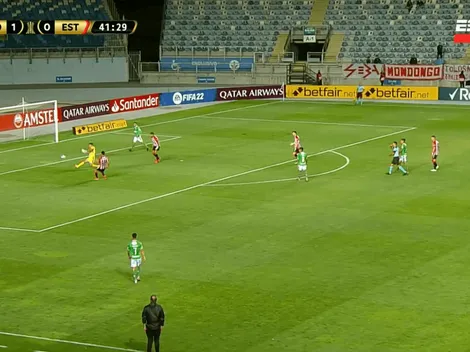 Polémica: Audax saca mal y Estudiantes se aviva pero le anulan gol