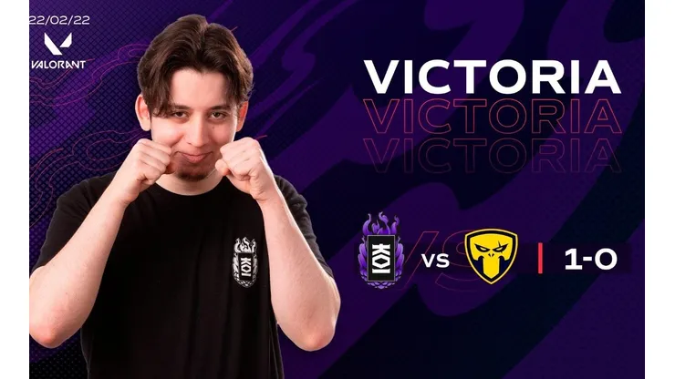KOI logró su tercera victoria en el torneo