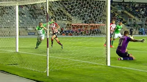 Audax y el 1-0 parcial contra Estudiantes en el debut por Copa Libertadores.