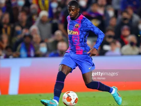 Pifia monumental: el Camp Nou contra Dembéle cada vez que tocó el balón