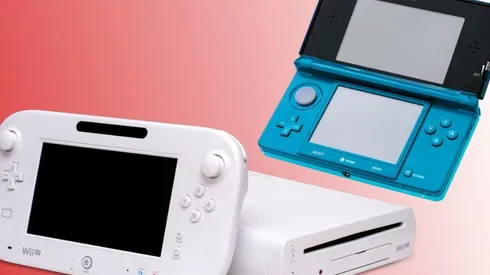 Arriba la Nintendo 3DS y abajo la Nintendo Wii U