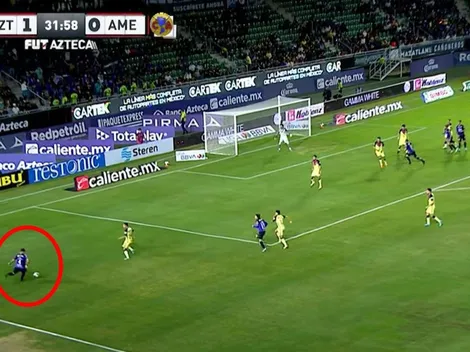 Nico Díaz genial: más que un centro fue un pase puesto en la cabeza