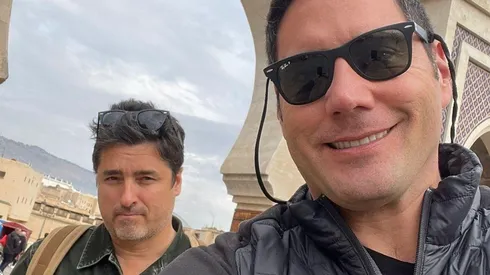 Pancho Saavedra y Jorge Zabaleta en Socios del Mundo.