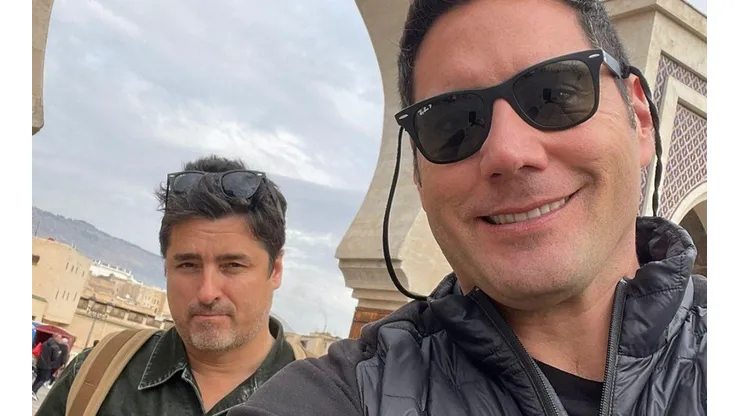 Pancho Saavedra y Jorge Zabaleta en Socios del Mundo.