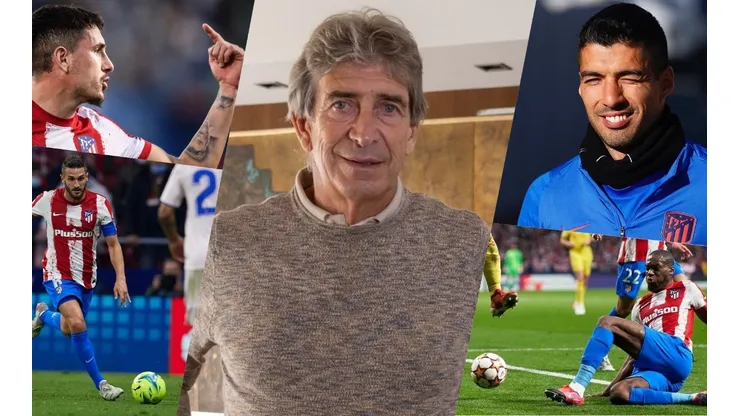 Manuel Pellegrini aparece en la órbita del Atlético de Madrid y de inmediato aparecen los jugadores colchonero que alguna vez pretendió el Ingeniero