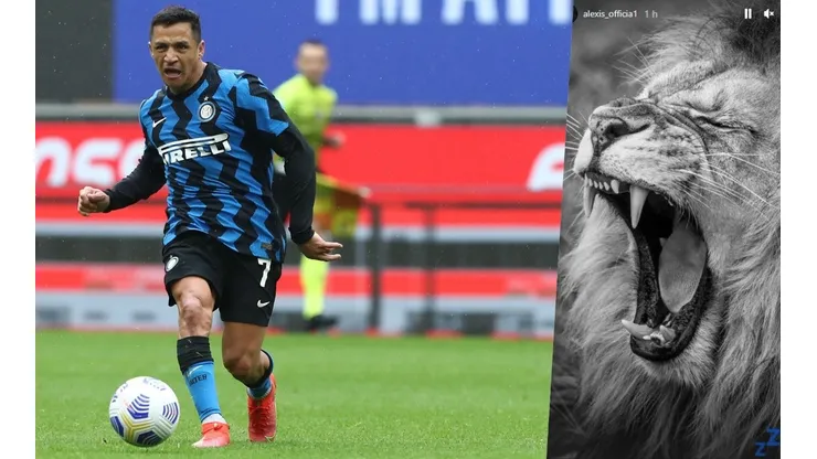 Alexis Sánchez vuelve a "hablar" por Instagram, esta vez en la previa del disputado Inter-Liverpool por Champions League