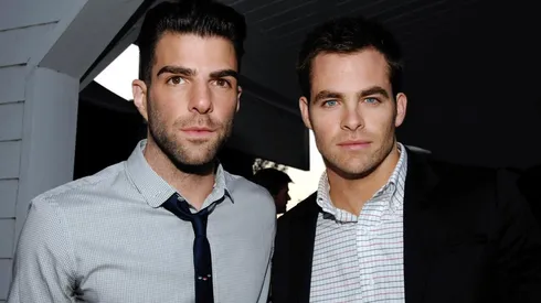 Zachary Quinto y Chris Pine