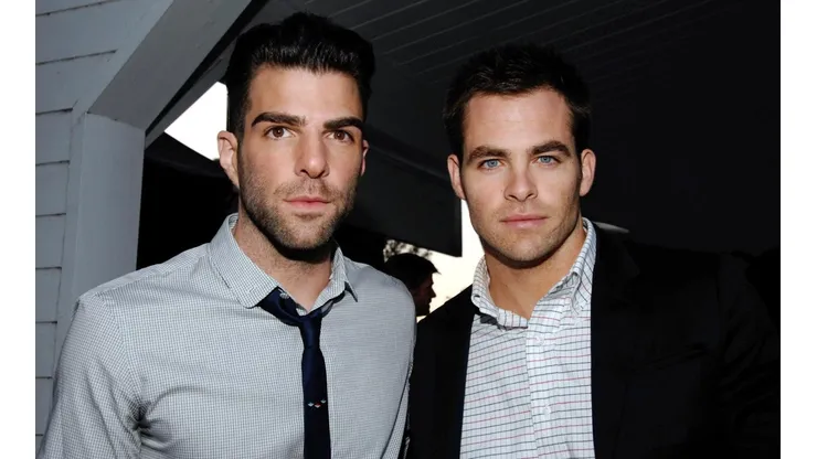 Zachary Quinto y Chris Pine