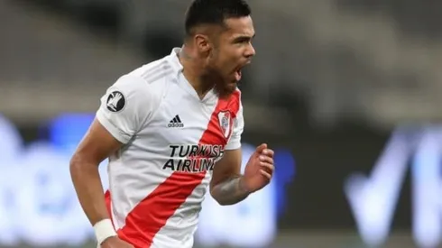 Paulo Díaz fue titular en el debut de River Plate.