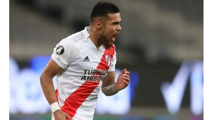 Paulo Díaz fue titular en el debut de River Plate.