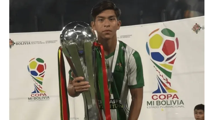 Vaca tiene gran proyección en el fútbol boliviano