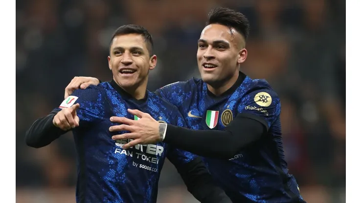 Alexis y Lautaro pelean por un puesto en la ofensiva del Inter