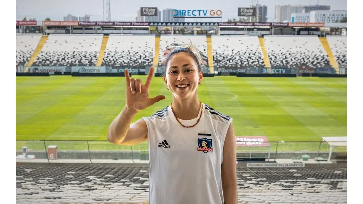 La jugadora regresa al estadio Monumental tras defender la camiseta de Santiago Morning