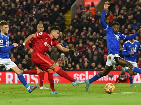 Luis Díaz se luce en primera titularidad con Liverpool