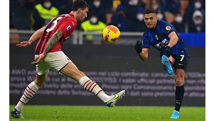 Alexis Sánchez espera ingresar desde el minuto 0 en el choque entre Inter y Roma por Copa Italia este martes