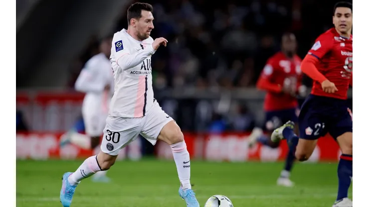 Messi se lució en el PSG ante el Lille