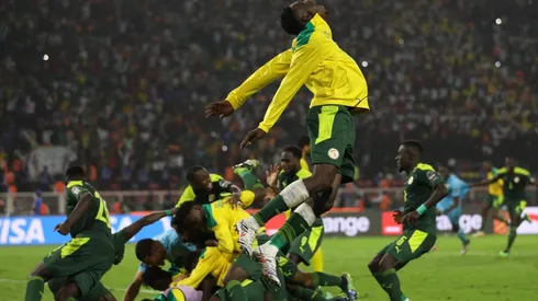 Senegal celebra el penal definitivo que le dio el título a Senegal