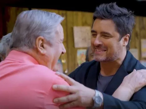 Zabaleta y el tierno encuentro con su padre: "¿Me pagaste las contribuciones?"