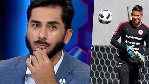 Johhny Herrera no quedó conforme con la designación de Brayan Cortés como reemplazante de