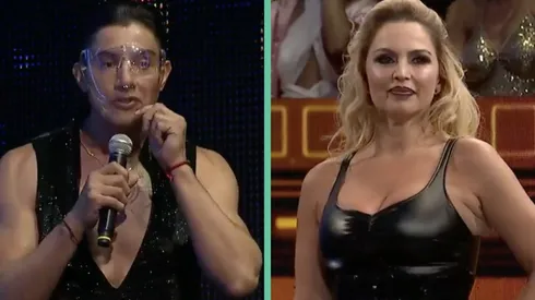 El bailarín Darwin Ruz frente a frente con la actriz Yasmín Valdés, en Aquí se Baila.