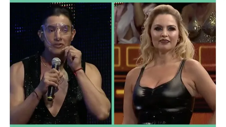 El bailarín Darwin Ruz frente a frente con la actriz Yasmín Valdés, en Aquí se Baila.