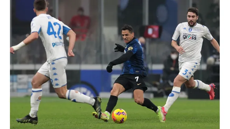 Alexis Sánchez es una de las piezas más confiables para Simone Inzaghi.