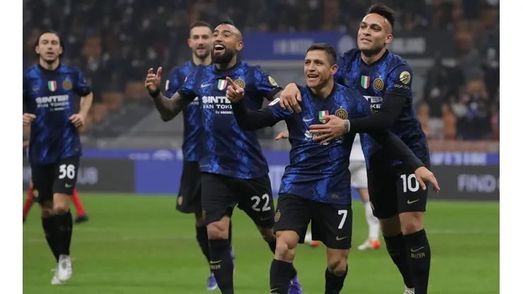 Arturo Vidal fue titular en el triunfo ante Empoli por Copa Italia.
