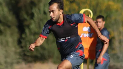 Mathías Vidangossy ya entrena con Unión La Calera