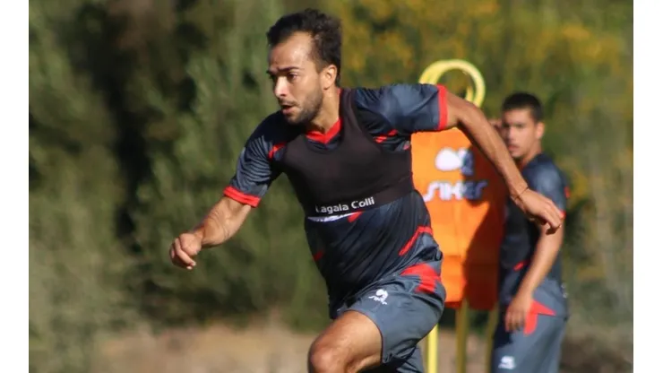 Mathías Vidangossy ya entrena con Unión La Calera