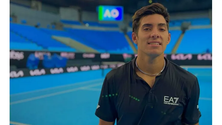 Cris Garin avanzó por primera vez a la tercera ronda del Abierto de Australia y tiene cuadro abierto por la baja de Novak Djokovic
