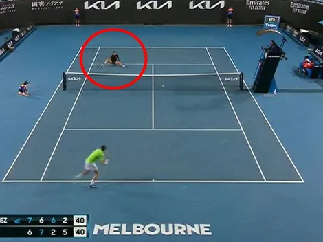 Para aplaudir: el puntazo que hizo el Tanque desde el suelo