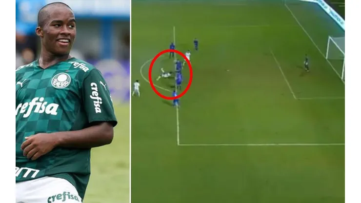 Endrick metió un golazo de chilena en la sub 20 de Palmeiras