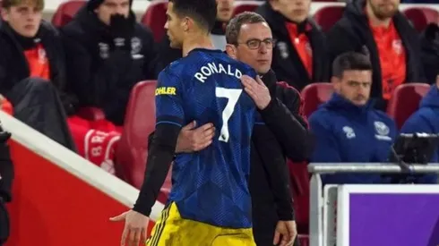 Cristiano Ronaldo se enfureció al ser sustituido