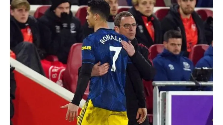 Cristiano Ronaldo se enfureció al ser sustituido