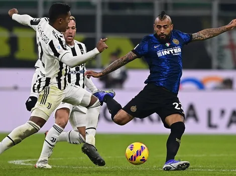 Vidal vuelve a ser titular esta tarde en Copa Italia