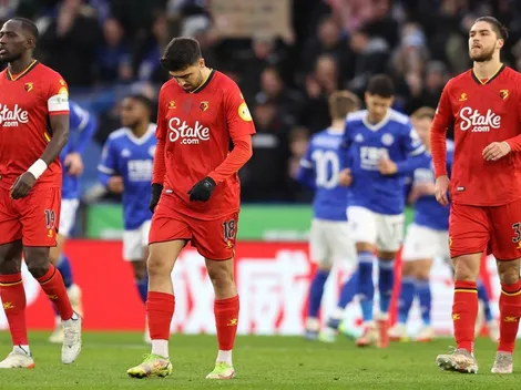 Sierralta y Watford tienen partido para el olvido ante Leicester