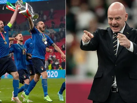 Infantino desatado: quiere la Eurocopa cada dos años