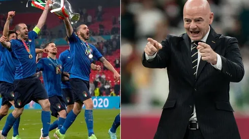 Infantino continúa con su idea de organizar el Mundial cada dos años