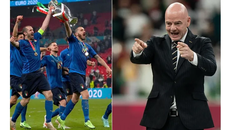 Infantino continúa con su idea de organizar el Mundial cada dos años