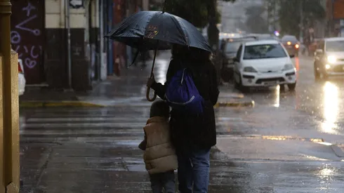 Lluvia en Valparaíso